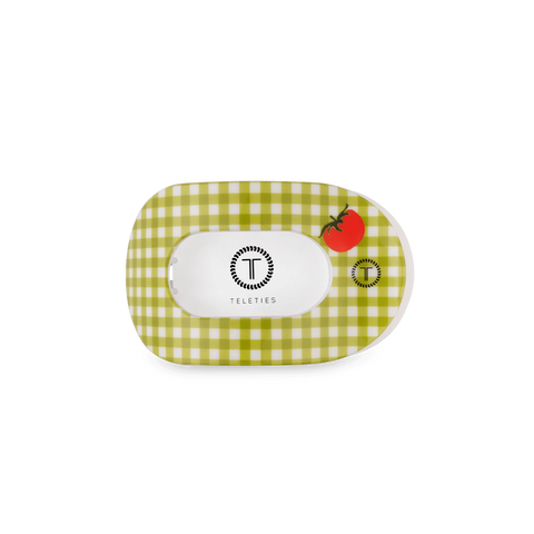 Locally Grown Small Flat Round Hair Clip