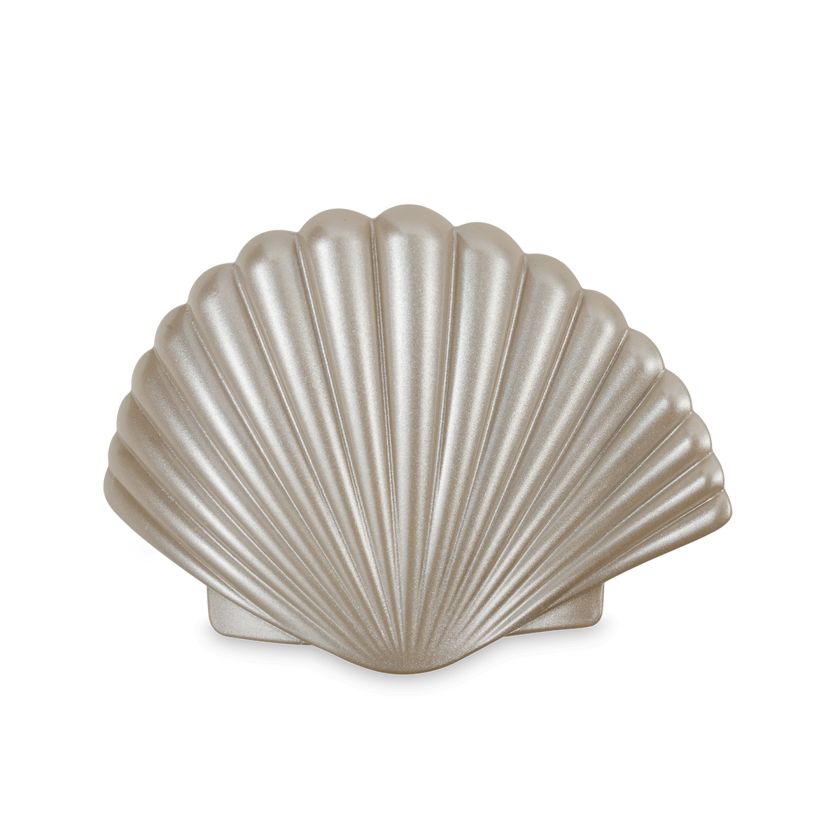 Shimmering Shell Medium Flat Hair Clip