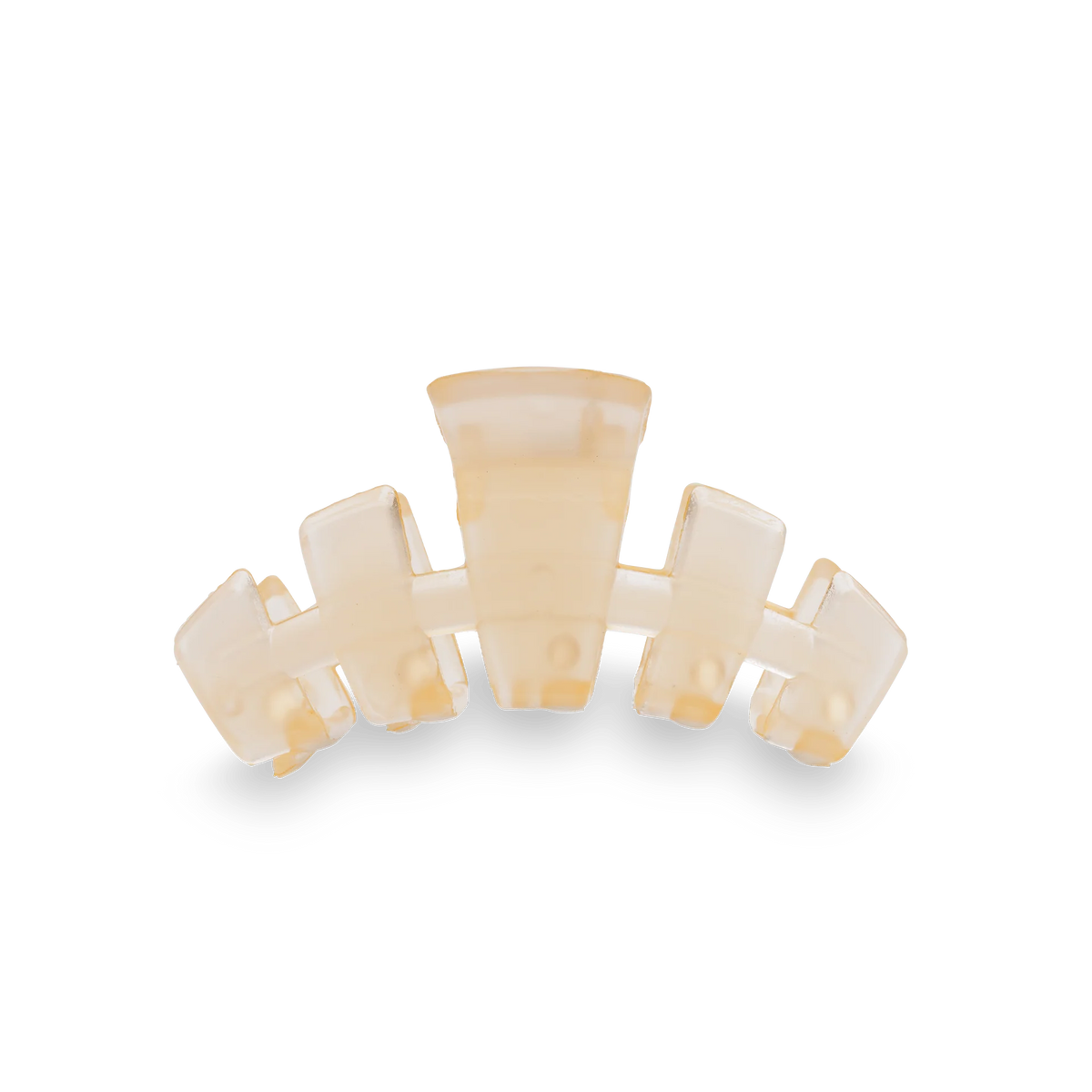 Classic Almond Beige Tiny Claw Clip