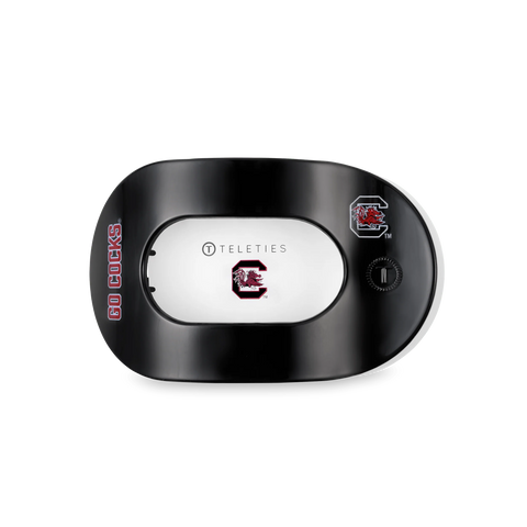 Go Cocks! Medium Flat Round Hair Clip