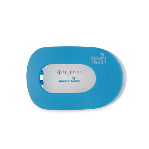 AdventHealth Matte Medium Flat Round Hair Clip
