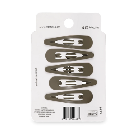 Sage It Ain't So Snap Clips (6Ct)