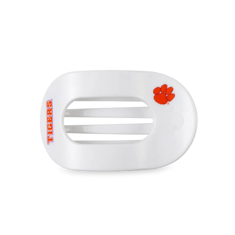 Go Tigers! Medium Flat Round Hair Clip