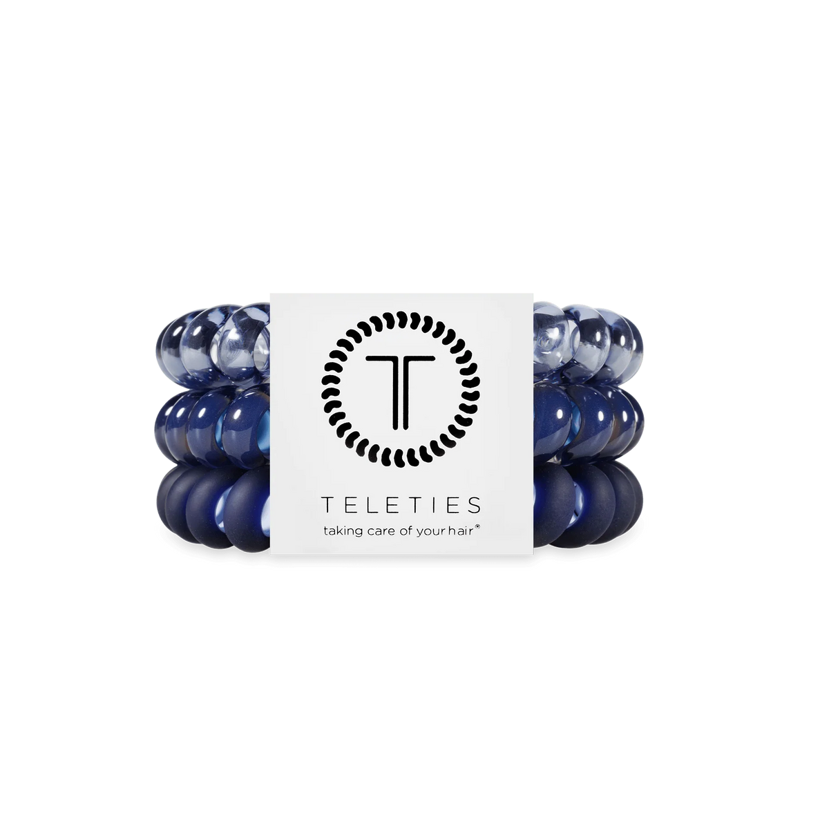Nightfall Navy Large Hair Ties