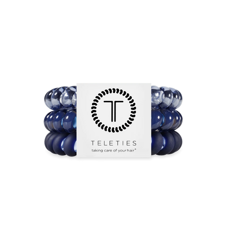 Nightfall Navy Large Hair Ties
