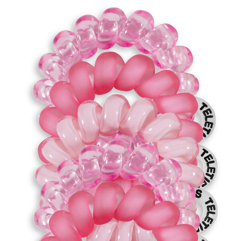 Pretty in Pink Tiny Hair Ties