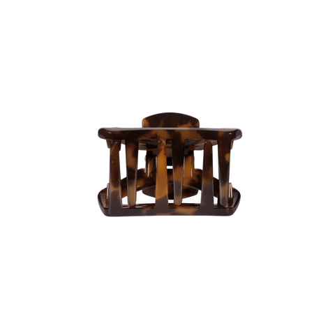 Open Tortoise Petite Hair Clip