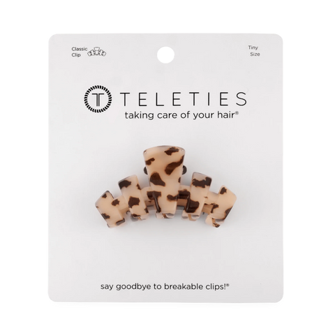 Classic Blonde Tortoise Tiny Claw Clip