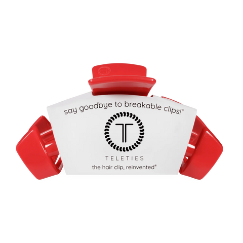 USA Classic Red Large Claw Clip