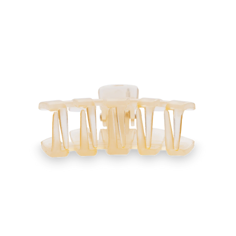 Classic Almond Beige Tiny Claw Clip