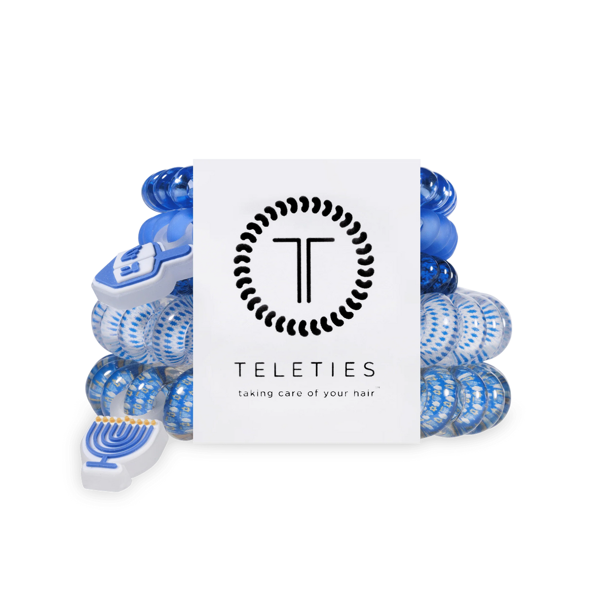 Drop It Like a Dreidel Mix Pack Hair Ties