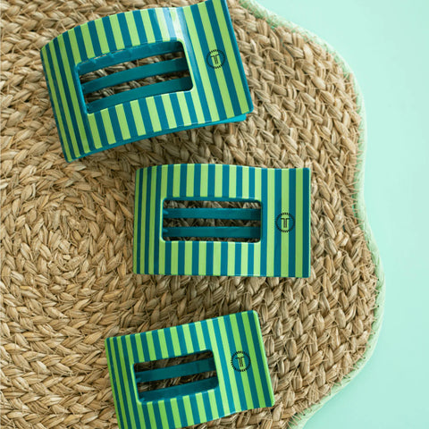 Cabana Cutie Small Flat Rectangle Hair Clip