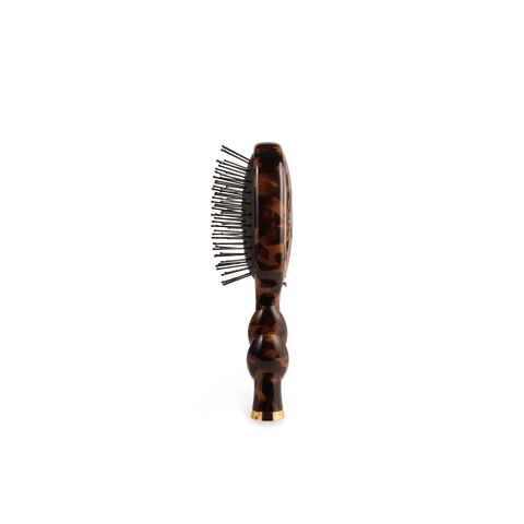 Mini Detangler Hair Brush for Medium Hair - Tortoise