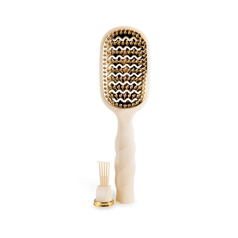 Vented Hair Brush - Tan