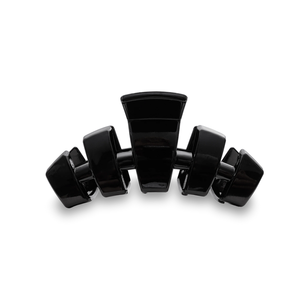 Jet Black Medium Claw Hair Clip