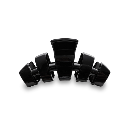 Jet Black Medium Claw Hair Clip