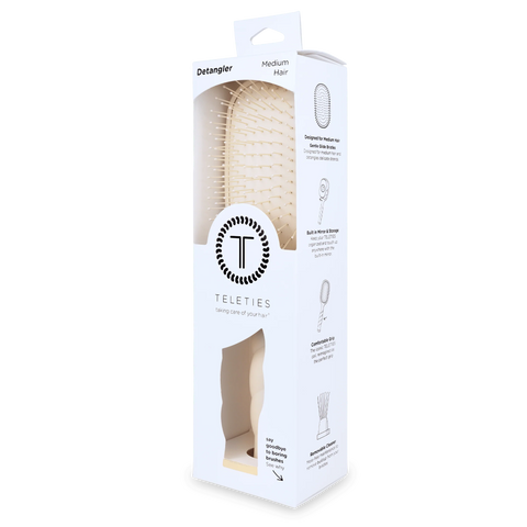 Detangler Hair Brush for Medium Hair – Tan